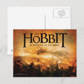 Het Hobbit: DE BATTLE VAN VIJF ARMIES™ Logo Briefkaart (Voorkant / Achterkant)
