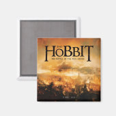 Het Hobbit: DE BATTLE VAN VIJF ARMIES™ Logo Magneet (Voorkant / Achterkant)