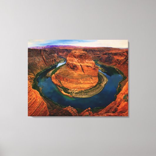Het Hoefijzer Bend (Canvas) Canvas Afdruk (Voorkant)