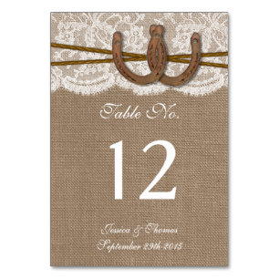 Het Hoefijzer Rustic Wedding Collectie Kaart