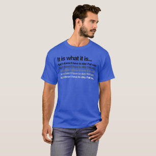 Het hoeft niet zo te blijven t-shirt
