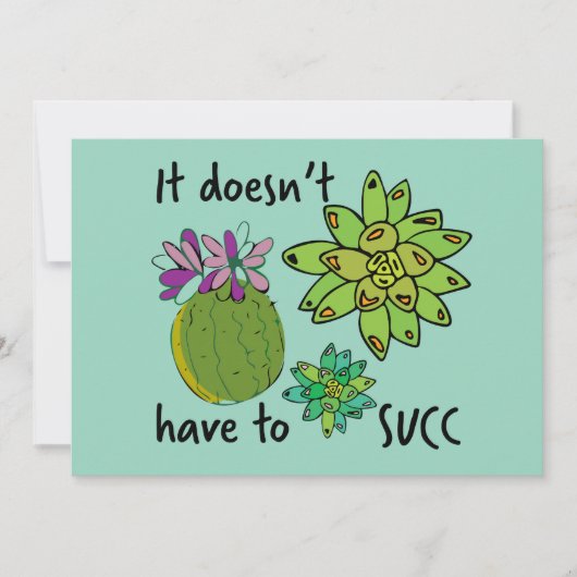 Het hoeft niet zo te zijn kaart (Voorkant)