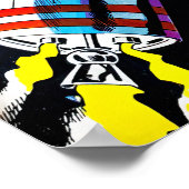 Het Hoesje van de de ruimtekernen van het avontuur Poster (Hoek)