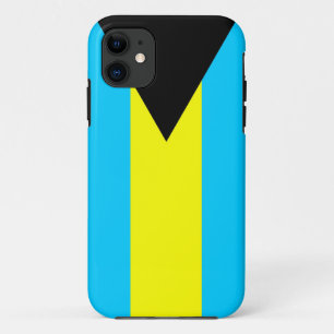 het hoesje van de het landvlag van de Bahamas