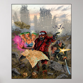 Het Hoesje van de regio Crossroad Region Gazetter Poster