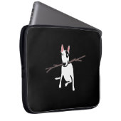 Het hoesje van de tv-terrier Rex Laptop Sleeve (Voorkant Rechts)