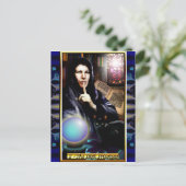 Het hoge Priestess van het Tarot Banx Briefkaart (Staand voorkant)