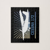 Het hoge Vliegtuig van de Vleugel Legpuzzel (Verticaal)