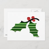 Het Holly Leaf Logo Briefkaart (Voorkant / Achterkant)