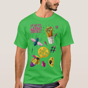 Het HOMEY-patroon T-shirt