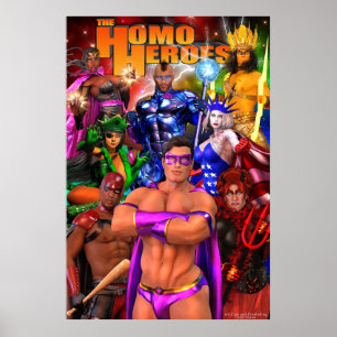 HET HOMO-POSTER POSTER