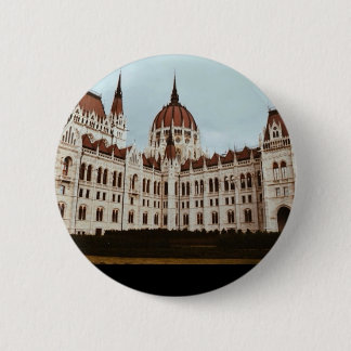 Het Hongaarse Parlement, Boedapest, Hongarije Ronde Button 5,7 Cm