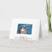 HET HOOFD VAN DE DOLFIJN KAART (Achterkant)