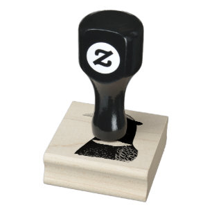 Het Hoofd van de Fazant van Ringneck Rubberstempel