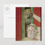 Het hoofd van de oudere Silenus Briefkaart (Voorkant / Achterkant)