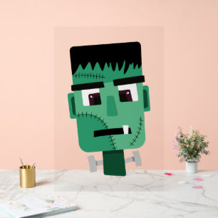 Het hoofd van het monster van Frankenstein Acryl Bord