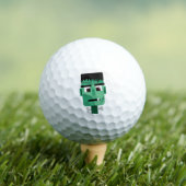 Het hoofd van het monster van Frankenstein Golfballen (Insitu Shirt)