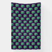 Het hoofd van het monster van Frankenstein Spandoek (Verticaal)