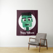 Het hoofd van het monster van Frankenstein Wandkleed (In situ)