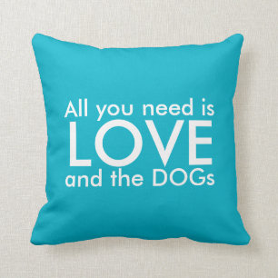 Het Hoofdkussen van de Liefde van de hond - Allen Kussen