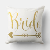 Het Hoofdkussen van de Stam van de bruid Kussen (Voorkant)