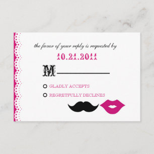 HET HOOFDSTUK - FUSCHIA RSVP KAARTJE
