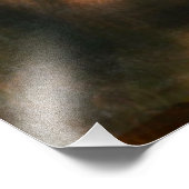 HET HOOGGEZICHT VAN JESUS FOTO AFDRUK (Hoek)