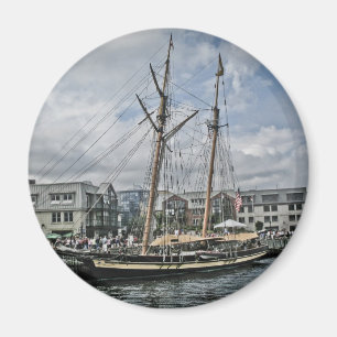 Het hoogste schip in Halifax Magneet