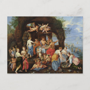Het hoogtepunt van de Goden Briefkaart