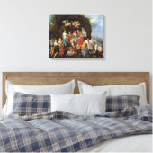 Het hoogtepunt van de Goden Canvas Afdruk (Insitu (Slaapkamer))