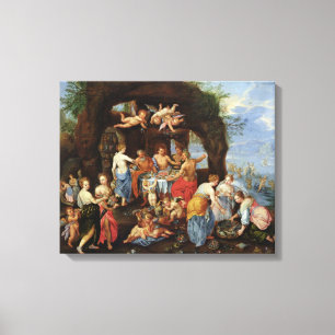Het hoogtepunt van de Goden Canvas Afdruk