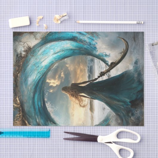 Het hoogwater17 tissuepapier (Craft)