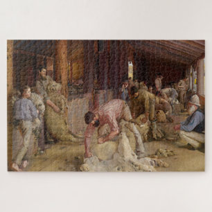 Het horen van de Rams (Australische kunst) (Tom Ro Legpuzzel