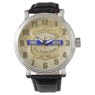 Het Horloge van de Pensionering van de politieman