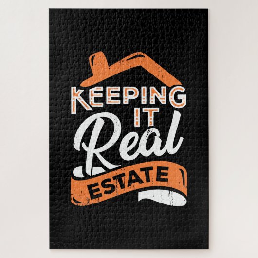 Het houden van onroerend goed legpuzzel (Verticaal)