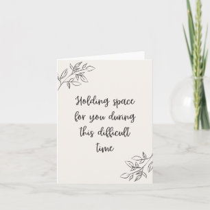 Het houden van ruimte tijdens moeilijke tijd, room kaart