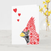 Het houden van van Wat Rood Kaart (Gele Bloem)