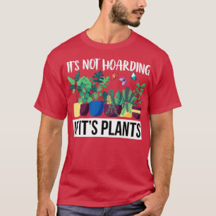 Het houdt niet op als zijn Planten T-shirt