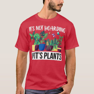 Het houdt niet op als zijn Planten T-shirt