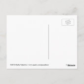 Het houten Briefkaart van de Rat (Achterkant)