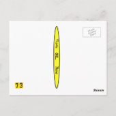 Het huis brouwt Kaart QSL van de Ham van de (Achterkant)