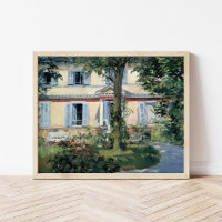 Het huis in Rueil | Édouard Manet