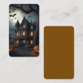 Het huis naast het Deadman's Tree Bladwijzer Visitekaartje (Voorkant / Achterkant)