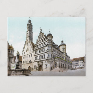 Het huis Rothenburg Briefkaart