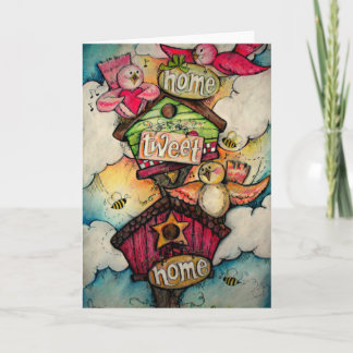 Het huis tjirpt naar huis kaart