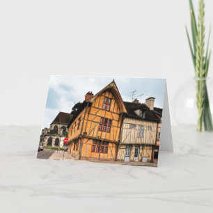 Het huis van de dolfijn in Troyes Frankrijk Wenska Kaart