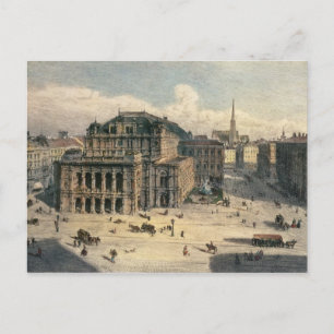 Het Huis van de Opera van de Staat van Wenen, Briefkaart
