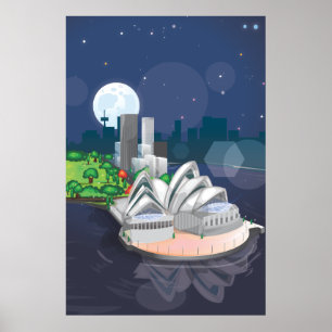 Het huis van de Opera van Sydney Poster