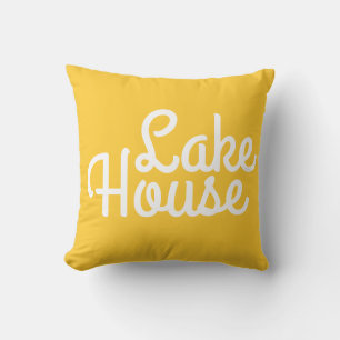 Het Huis van het meer - Decoratief Sierkussen