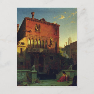 Het Huis van Othello, de Moore in Venetië, 1856 Briefkaart